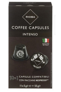 Rioba Intenso 11'li Espresso Kapsül Kahve