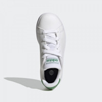 Adidas Advantage Lifestyle Court Lace GY6995 Bağcıklı Erkek Çocuk Günlük Ayakkabı Beyaz