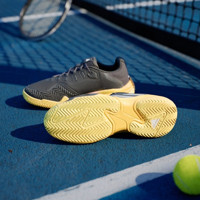 Adidas Barricade 13 IF0467 Ortopedik Bağcıklı Adiwear Erkek Tenis Ayakkabısı Siyah