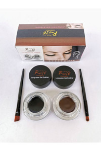 Roesıa Rose Cosmetics Suya Dayanıklı Mat Kahverengi İnce Uçlu Sıvı Eyeliner