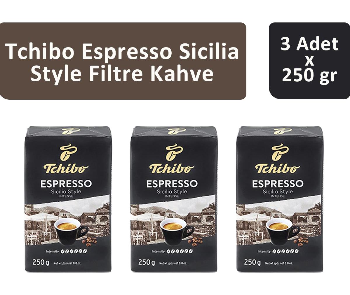 Tchibo İtalya Arabica Robusta Öğütülmüş Filtre Kahve 750 gr