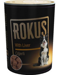 Rokus Ciğerli Yavru Köpek Maması 6 x 410 gr 6'lı