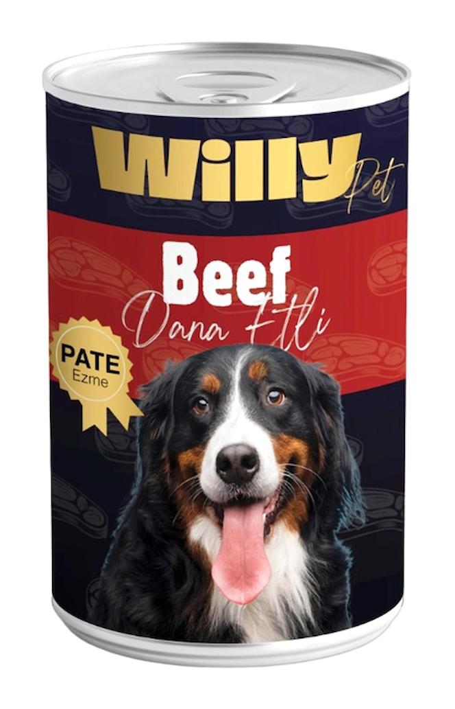 Willy Biftekli Ezme Yetişkin Köpek Maması 400 gr Tekli