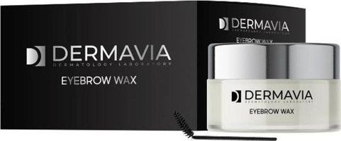 Dermavia Beyaz-Şeffaf Suya Dayanıklı Wax Kaş Sabitleyici 50 ml