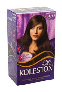 Wella Koleston 4.77 Kadife Kahve Krem Saç Boyası 60 Ml