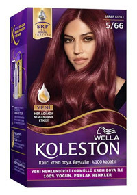 Wella Koleston Set 5.66 Şarap Kızılı Krem Saç Boyası 50 Ml