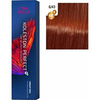 Wella Koleston Perfect Me+ 6.43 Koyu Kızıl Kumral Krem Saç Boyası 60 Ml