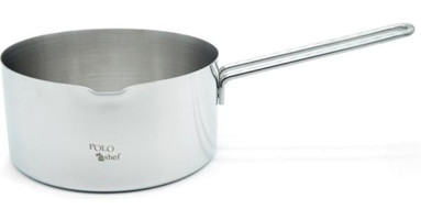 Polo Chef Royal Çelik 16 cm Sos Tava Gri