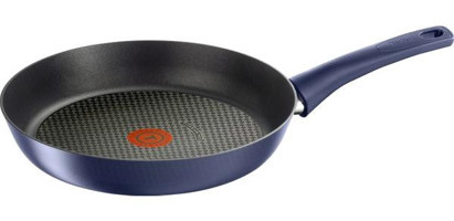 Tefal Success Plastik Saplı Titanyum 26 cm Düz Tava Mavi