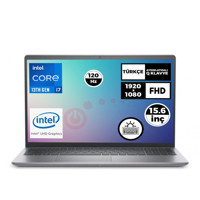 Dell Vostro 3530 N1601PVNB3530U Dahili Iris Xe Graphics Eligible Intel Core i7 1355U 64 GB Ram 2 TB SSD 15.6 inç Full HD Freedos Laptop