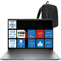 Hp Zbook Power G11 Z5G4B9ESP02 Harici GeForce RTX A2000 Intel Core Ultra 9 185H 64 GB Ram 4 TB SSD 16 inç WUXGA Windows 11 Pro Laptop + Zetta Çanta