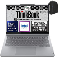 Lenovo ThinkBook 14 Gen4 IML 21MX002VTRF11 Dahili Graphics Intel Core Ultra 7 155U 32 GB Ram 2 TB SSD 14 inç WUXGA Freedos Dokunmatik Laptop