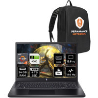 Acer Nitro V 15 NHQSFEY004P315 Harici GeForce RTX 4060 AMD Ryzen 5 7535HS 24 GB Ram 4 TB SSD 15.6 inç Full HD Freedos Gaming Laptop + PER4 Çanta