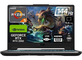 Asus TUF Gaming A15 FA506NF-HN004-22 Harici GeForce RTX 2050 AMD Ryzen 5 7535HS 64 GB Ram 1 + 1 TB SSD 15.6 inç Full HD Freedos Gaming Laptop