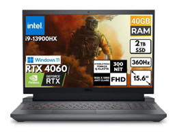 Dell G15 5530 G155530017U Harici GeForce RTX 4060 Intel Core i9 13900HX 40 GB Ram 2 TB SSD 15.6 inç Full HD Windows 11 Home Gaming Laptop