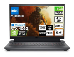 Dell G15 5530 G155530017U Harici GeForce RTX 4060 Intel Core i9 13900HX 16 GB Ram 4 TB SSD 15.6 inç Full HD Windows 11 Pro Gaming Laptop