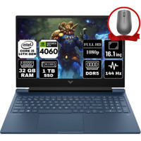 Hp Victus 16 9J263EAA46 Harici GeForce RTX 4060 Intel Core i5 14500HX 32 GB Ram 1 TB SSD 16.1 inç Full HD Windows 11 Home Gaming Laptop + Anzar Mouse