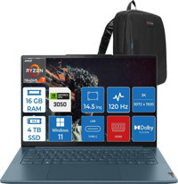 Lenovo Yoga Pro 7 14APH8 L82Y8002LTXWH04 Harici GeForce RTX 3050 AMD Ryzen 7 7840HS 16 GB Ram 4 TB SSD 14.5 inç QHD+ Windows 11 Home Gaming Laptop