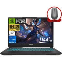 MSI Cyborg 15 A13VF-1252XTR-A41 Harici GeForce RTX 4050 Intel Core i5 13420H 32 GB Ram 512 GB SSD 15.6 inç Full HD Windows 11 Home Gaming Laptop + Anzar Mouse