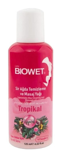 Biowet Sir Ağda Tropikal Ağda Yağı 125 ml