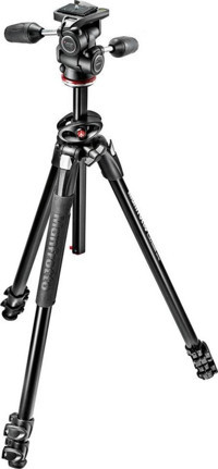 Manfrotto MK290DUA3-3W Kademeli Tripod 175 cm