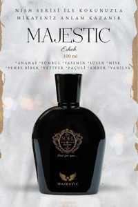 Soel Majestic EDP Amber-Bergamot-Vetiver Kadın Parfüm 100 ml