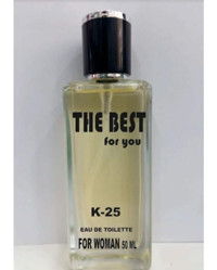 The Best For You K-25 EDT Amber-Çiçeksi-Meyveli Kadın Parfüm 50 ml