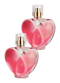 Avon Lov U EDP Amber-Çiçeksi-Oryantal Kadın Parfüm 2x50 ml