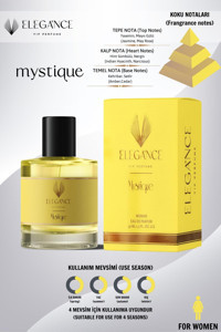 Elegance Vip Perfume Mystique EDP Amber-Baharatlı-Odunsu Kadın Parfüm 50 ml