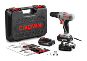 Crown CT21055L 14.4 V 2 Ah Çift Akülü Vidalama Makinesi