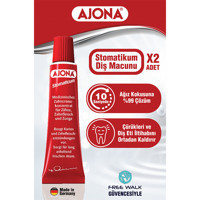 Ajona Stomaticum Florürlü Diş Macunu 2x25 ml