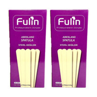 Fulin Ahşap 2x100 Adet Ağda Spatulası