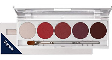 Kryolan Shades 5 Colors Tokyo Toz Işıltılı - Mat Göz Farı