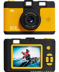 Ikkb M16 Mini Full HD Kompakt Dijital Fotoğraf Makinesi Turuncu