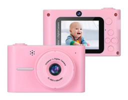 Hallow D12710P Mini Full HD Kompakt Dijital Fotoğraf Makinesi Pembe