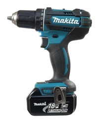 Makita DDF482RFE 18 V 3 Ah Kömürsüz Çift Akülü Vidalama Makinesi