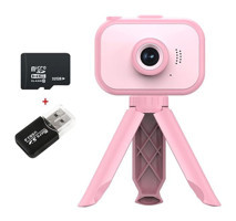 Mengtuo Mini Full HD 2inc Kompakt Dijital Fotoğraf Makinesi Pembe