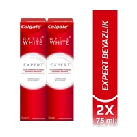 Colgate Optic White Kömürlü Organik Florürlü Diş Macunu 2x75 ml