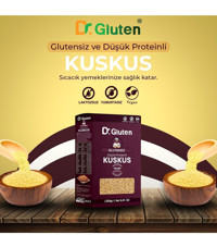 Dr.gluten Düşük Proteinli Vegan Ve Laktozsuz Glutensiz Kuskus 250 gr