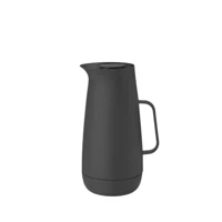 Stelton Norman Foster Karaf Paslanmaz Çelik 1 lt Çaydanlık Termos Antrasit