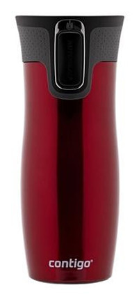 Contigo Westloop Paslanmaz Çelik 470 ml Outdoor Matara Termos Kırmızı