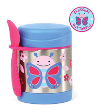 Skip Hop Spark Style Kelebek Paslanmaz Çelik 325 ml Bebek Termos Çok Renkli