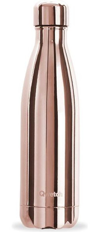 Qwetch QD3083 Metal - Paslanmaz Çelik 500 ml Outdoor Matara Termos Rose Gold