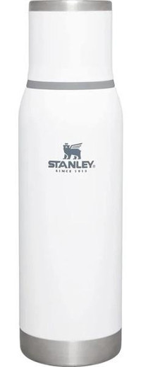 Stanley Adventure Paslanmaz Çelik 750 ml Outdoor Matara Termos Beyaz