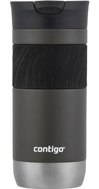 Contigo Byron Paslanmaz Çelik 470 ml Outdoor Matara Termos Siyah