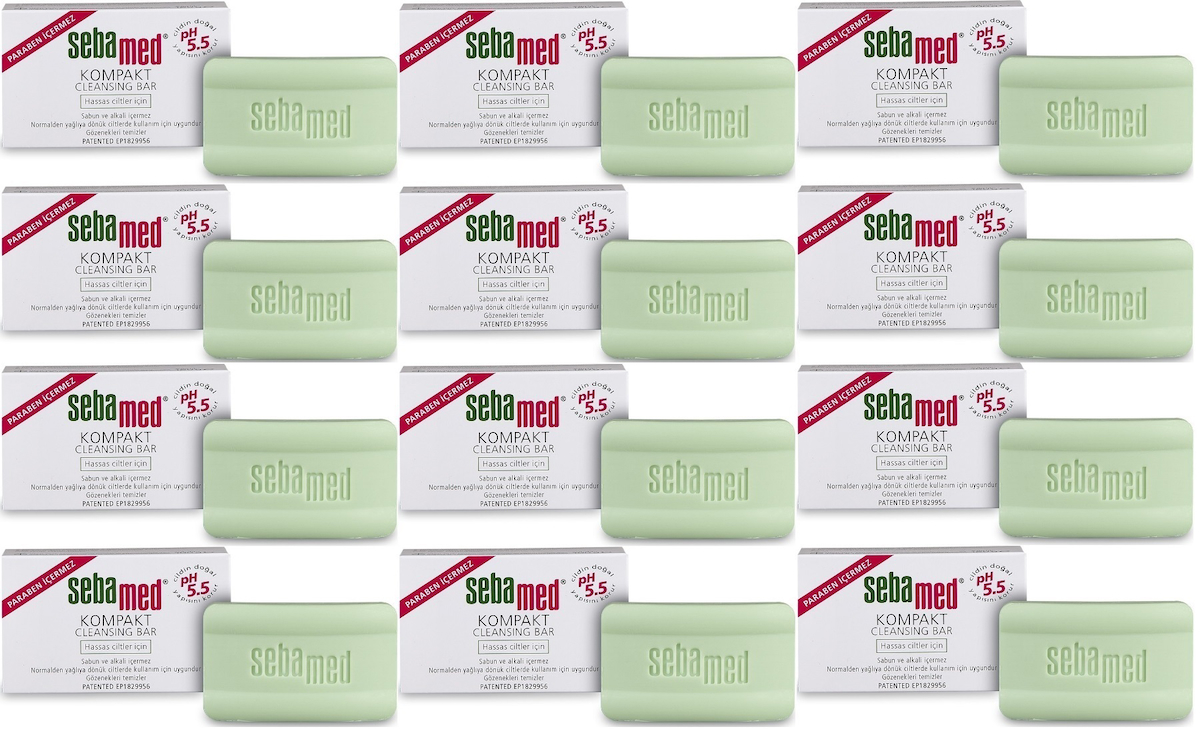 Sebamed Kompakt Cleansing Katı Sabun 12x100 gr