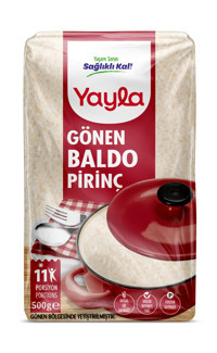 Yayla Gönen Baldo Pirinç 500 gr