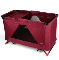 Loove Bebe Motee 30 kg Kapasiteli Ayarlanabilir Katlanabilir 70x110 cm Park Yatak Bordo