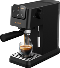 Arçelik EM 3450 Imperium Barista 1350 W Plastik Tezgah Üstü Taşınabilir Yarı Otomatik Espresso Makinesi Siyah