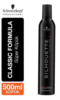 Schwarzkopf Silhouette Classic Normal Saçlar İçin Şekillendirici Evet Saç Köpüğü 500 ml